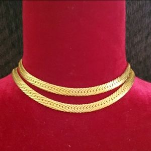 Authentic Vintage Givenchy Gold Necklace